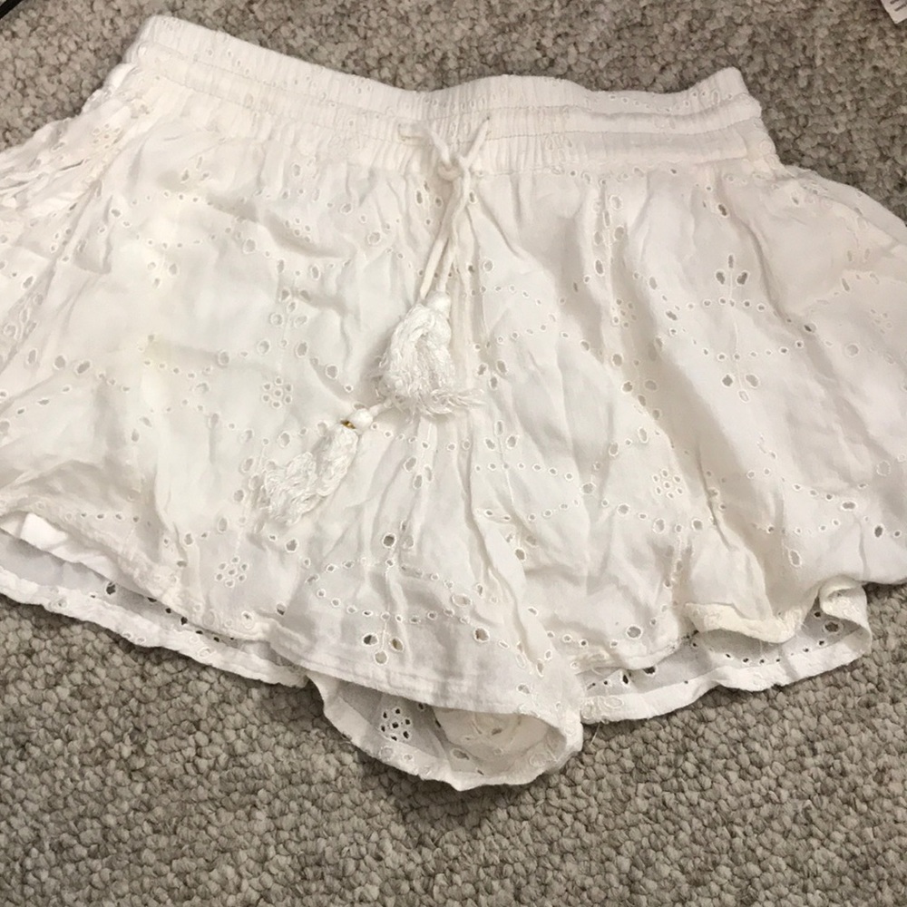 White shorts